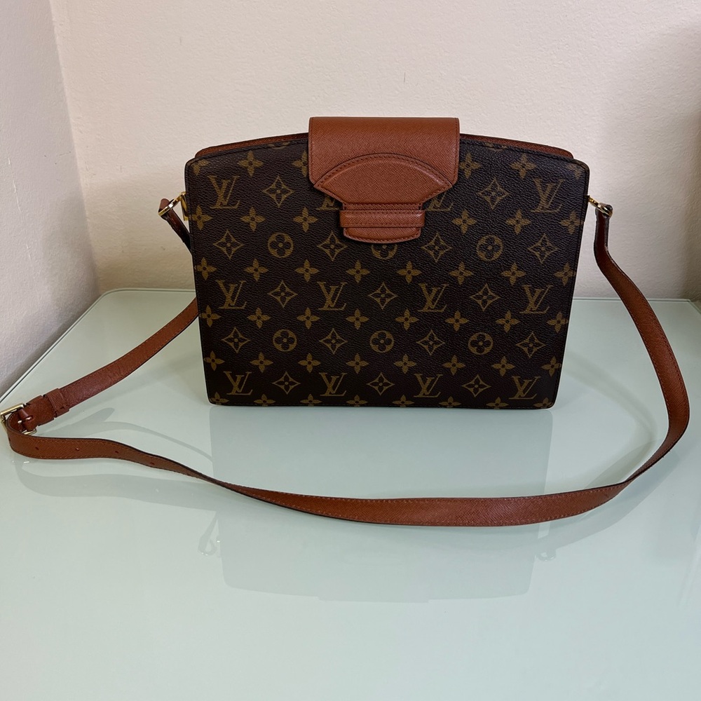 Louis Vuitton Brown Monogram Shoulder Bag
